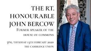 The Rt. Hon. John Bercow | Q&A + Honorary Membership | Cambridge Union (2/2)