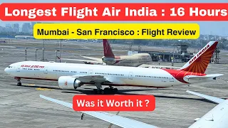 Air India Flight Review Economy Class | Mumbai - San Francisco | Boeing 777-200 LR