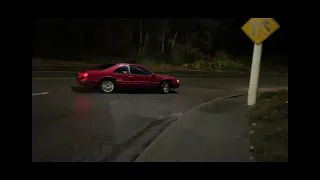 1996 Ford Thunderbird street drifting