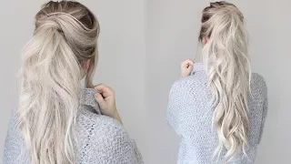 How To: Messy Voluminous Ponytail Tutorial