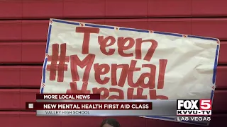 Pilot program educates teens on mental health