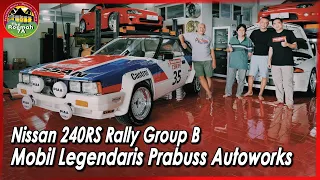 Nissan 240RS Rally Group B, Mobil Legendaris Prabuss Autoworks