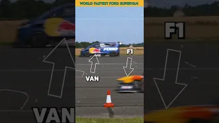 World Fastest Ford SuperVan #shorts #youtubeshorts