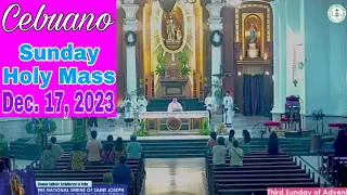 Dec. 17, 2023 Cebuano Sunday Mass (anticipated)@Nat'l. Shrine of St. Joseph(Cebu)*3rd Advent Sunday