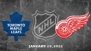 NHL Maple Leafs vs Red Wings | Jan.29, 2022