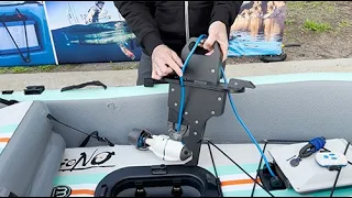 How to motorize your BOTE inflatable kayak with a Bixpy motor