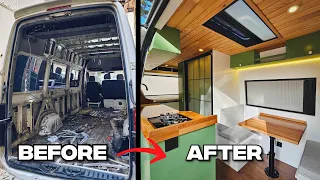 Camper van conversion full build timelapse | vw crafter