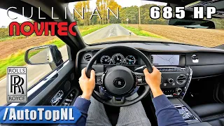 ROLLS ROYCE Cullinan NOVITEC 685HP | POV Test Drive by AutoTopNL