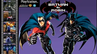 Batman & Robin [PSX] walkthrough part 1.