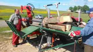 Holzspalter Eigenbau Fertigstellung FritschiTec