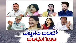 అన్ని పార్టీల్లోనూ రాజకీయ వారసులు |  Political Successors Contesting In  Lok Sabha Elections