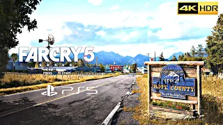 Far Cry 5 Gameplay PS5 [4K HDR 60FPS]