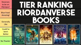 Tier Ranking: Riordanverse Books