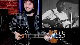 John Lee Hooker guitar lesson with a guitar teacher... (Boom Boom)