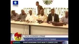 PHCN Workers' Strike:NLC gives FG 2 weeks to resolve impasse