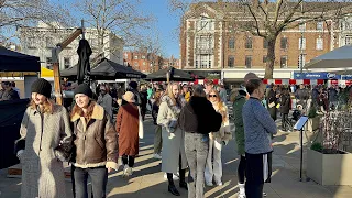 London Sunny Day Walking in Chelsea London King’s Road from Sloane Square | London Walk [4K HDR]