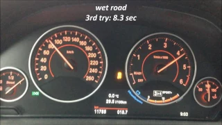 2016 BMW F31 320d M Sport Acceleration 0 - 100 kmh 190 HP Automatic