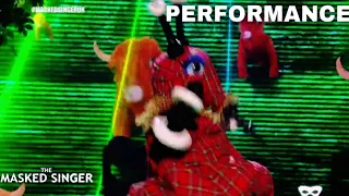Bagpipes Sings "Song 2" by Blur | The Masked Singer UK | Season 3