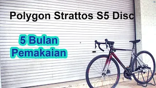 Review Polygon Strattos S5 disc Setelah Pemakaian 5 Bulan