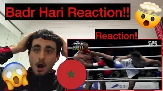 Badr Hari "The Golden Boy" Highlight Reaction!! - His INSANE!!