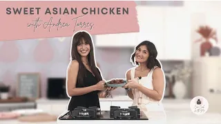 Sweet Asian Chicken With Andrea Torres | CamCookWithMe | Camille Prats Yambao