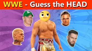 Only True WWE Fans Can Find Wrestlers HEAD - WWE QUIZ