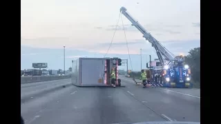 Trucker loses trailer, drives 7 miles before realizing it.