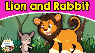 Lion and Rabbit Story In English | Fairy Tales In English | Bedtime Moral Stories For Kids 2021