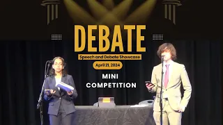 My School's Speech & Debate Showcase!-