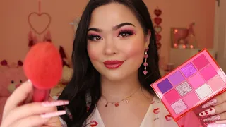 ASMR Doing Your Valentine's Day Makeup 💗