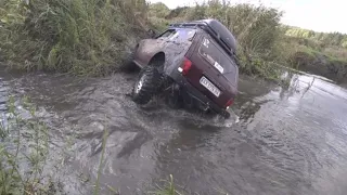 Off-road Uaz-Niva-Patrol-4Runner спорим кто круче и дальше заедет !