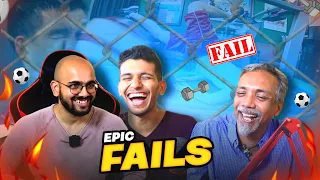 NORMIES REACT TO EPIC FAILS ft Gym Fails, Sport fails and more