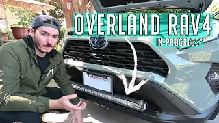 The Overland Rav4 Got Some Lights | Auxbeam Install & Review