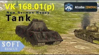 VK 168.01(p): New German Tier 8 (First look) | WoT Blitz