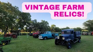 Bob's Stone Barn Collection: Tractors, Trucks & Model T coupe!