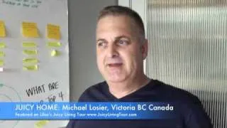 Michael Losier's JUICY HOME in Victoria, British Columbia Canada