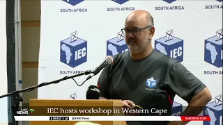2024 Elections | IEC hosts workshop in the Western Cape
