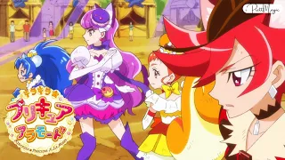 [1080p] KiraKira☆Kirarun Kirakiraru (Cure Custard, Cure Gelato, Cure Macaron & Cure Chocolat Attack)