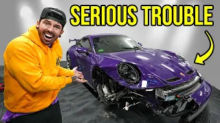 REBUILDING A WRECKED PORSCHE 911 GT3 | PART 1