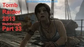 33 Lara Stealth Tactics! Some Time Alone Tomb Raider 2013 Walkthrough Hard Difficulty Max Settings