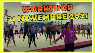 WORKSHOP 21 NOVEMBRE 2021❤ ginnastica artistica CSB