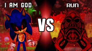 Sonic.exe vs RED (Sonic.exe vs Godzilla NES Creepypasta) | Fan-Made Death Battle Trailers
