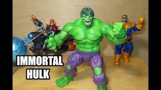 Marvel Select IMMORTAL HULK 10" Figure unboxing & review! RAMPAGING HULK