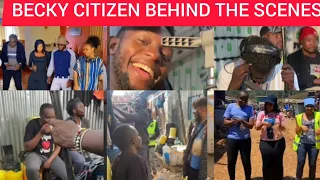 It's Funny Becky citizen tv Behind the scenes//dancing competition//Behind the cameras Part II