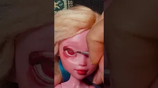 G3 Lagoona Repaint | OOAK Monster High Custom Doll Face-Up (WIP)