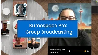 How to use Kumospace: Group Broadcast