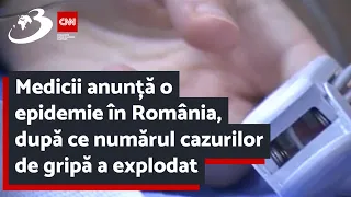 Medicii anunță o epidemie în România, după ce numărul cazurilor de gripă a explodat