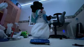 2 song spinning snowflake snowman low batteries