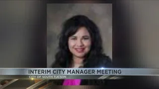 City of South Tucson to hold meeting on whether to keep interim city manager