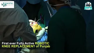 First Robotic Knee Surgery in Punjab- 1st Fully Active Robotic Knee Replacement Surgery in Punjab